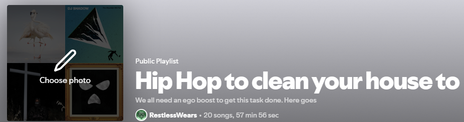 Hip Hop to Clean your House to