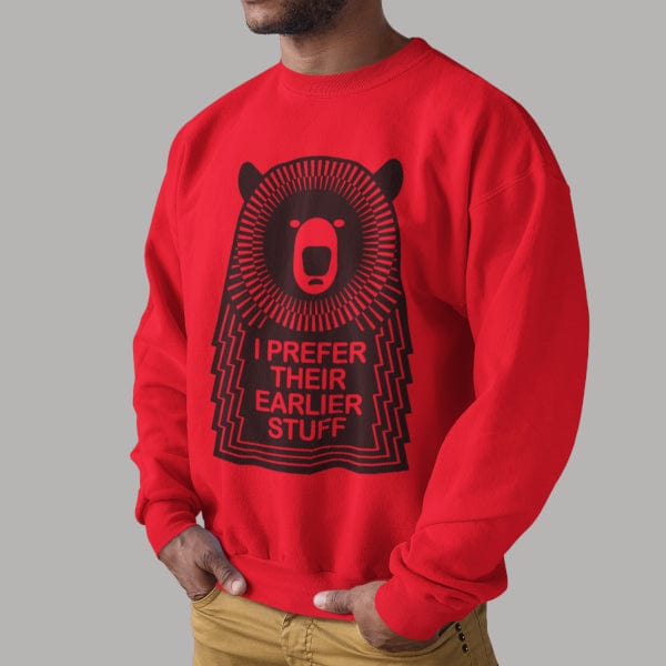 Muso Bear Red Jumper (Clearance)
