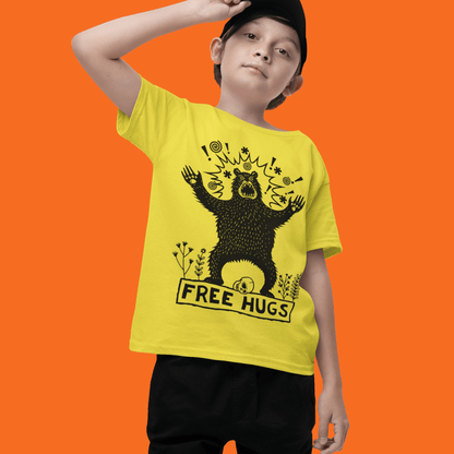 Free Hugs Kids Organic Cotton T-Shirt