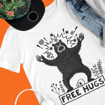Free Hugs Kids Organic Cotton T-Shirt