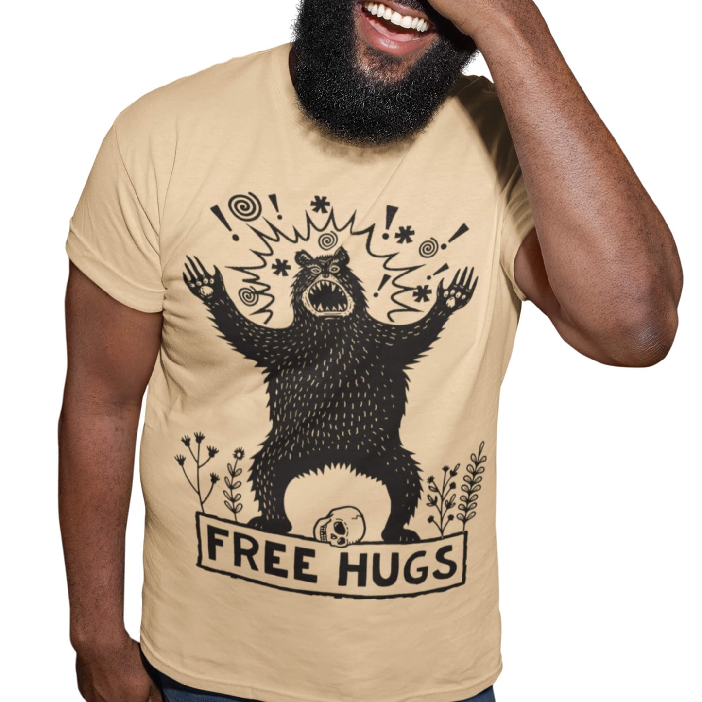 Free Hugs Festival Bear T-Shirt