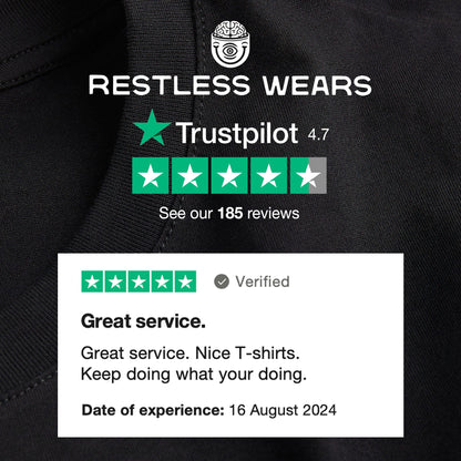 Trust Pilot High Score Review from customer talking about great service with the Trust Pilot logo