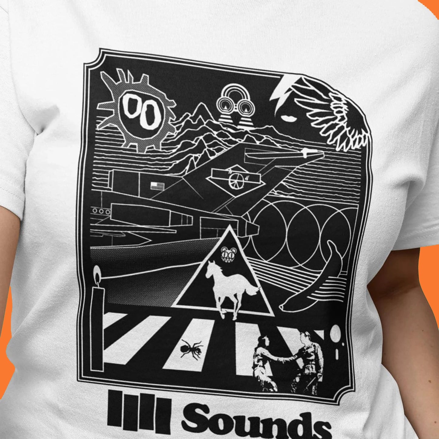 Rebel Sounds Album Artwork T-Shirt